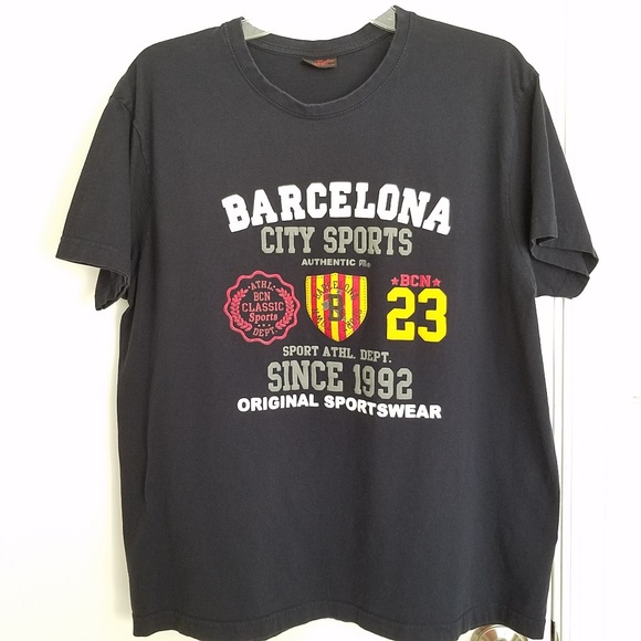 Barcelona Tee Shirt Mens size XL. - Picture 2 of 4